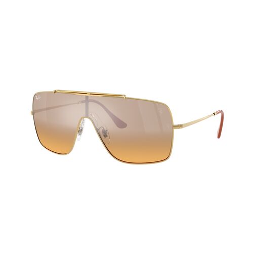 Ray-Ban RB3697M F105Y1-35 Scuderia Ferrari Collection Arista / Orange Mirror Gradient Silver Lenses