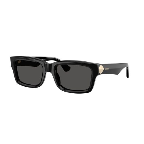 Burberry BE4443 300187-55 Black / Dark Grey Lenses