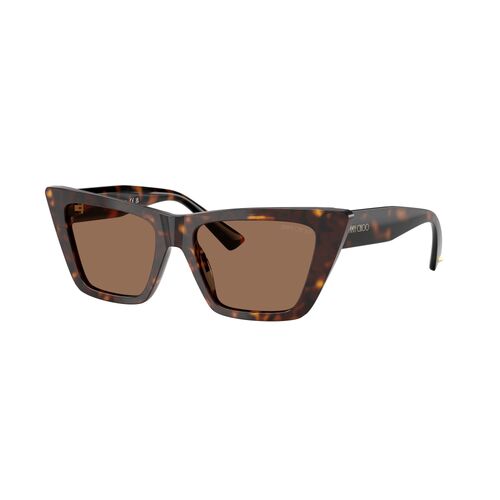 Jimmy Choo JC5028 500273-53 Havana / Dark Brown Lenses