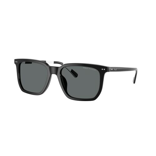 Polo Ralph Lauren PH4224U 500181-55 Shiny Black / Dark Grey Polarised Lenses