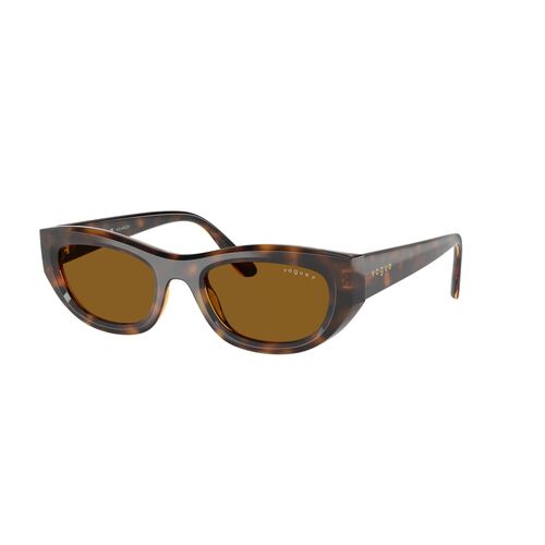 Vogue VO5616S 271883-51 Total Dark Havana / Dark Brown Polarised Lenses