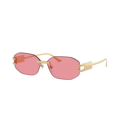 Versace VE2274 100284-58 Gold / Pink Lenses