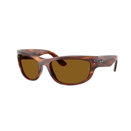 Ray-Ban RB2289 954/33-63 Mega Balorama Striped Havana / B-15 Brown Lenses