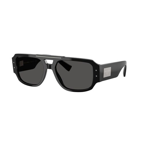 Dolce & Gabbana DG4482F 501/87-57 Black / Dark Grey Lenses