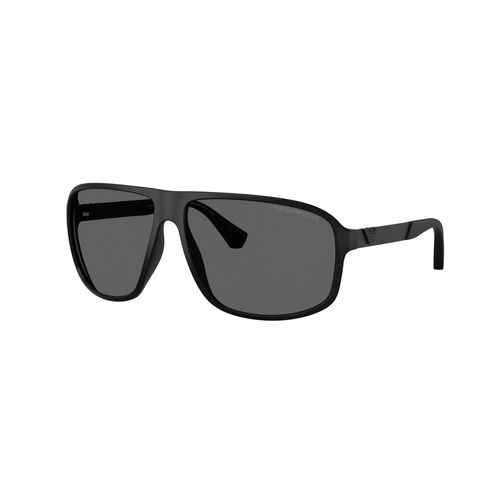 Emporio Armani EA4029 5001T3-64 Matte Black / Grey Polarised Lenses