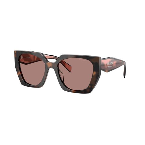 Prada PR15WS 23A60B-54 Mauve Tortoise / Light Brown Lenses