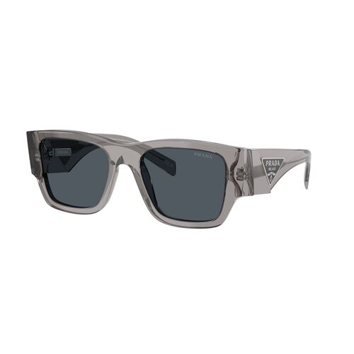 Prada PR10ZS 16Z70B-54 Transparent Asphalt / Dark Grey Lenses