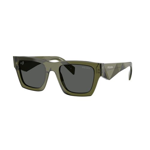 Prada PRA06SF 25A40L-54 Transparent Military / Dark Grey Lenses