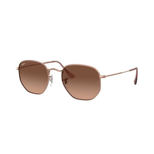 Ray-Ban RB3548N 9069A5-54 Hexagonal Copper / Brown Gradient Lenses