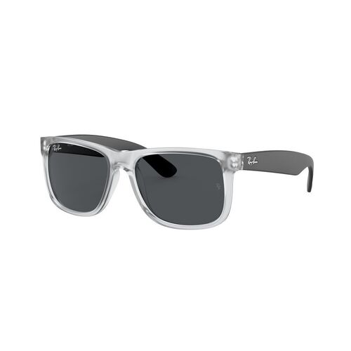 Ray-Ban RB4165 651287-55 Justin Transparent / Grey Lenses