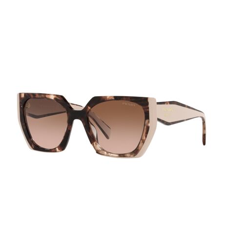 Prada PR15WSF 01R0A6-55 Tortoise Caramel w Powder / Brown Gradient Lenses