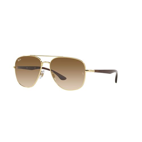 Ray-Ban RB3683 001/51-56 Gold / Brown Gradient Lenses