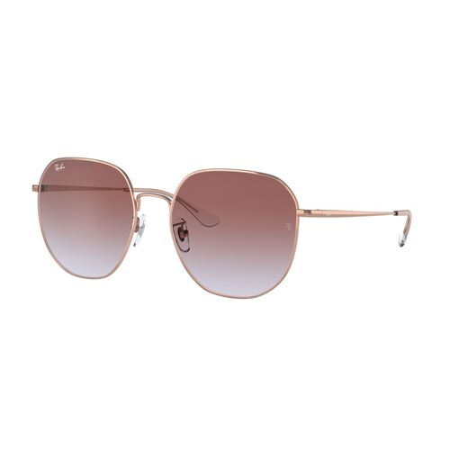 Ray-Ban RB3680D 9202I8-60 Rose Gold / Violet Gradient Lenses