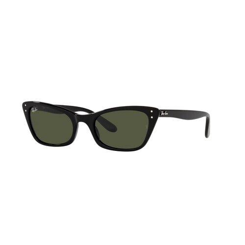 Ray-Ban RB2299 901/31-52 Lady Burbank Black / Green Lenses