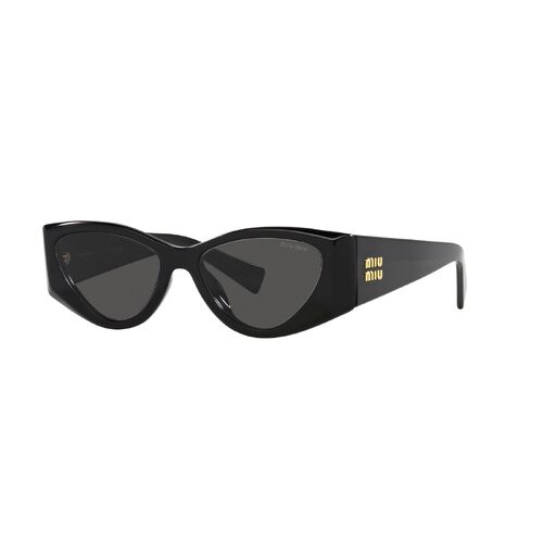 Miu Miu MU06YS 1AB5S0-54 Black / Dark Grey Lenses