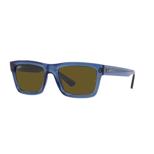 Ray-Ban RB4396 668073-57 Warren Transparent Dark Blue / Dark Brown Lenses