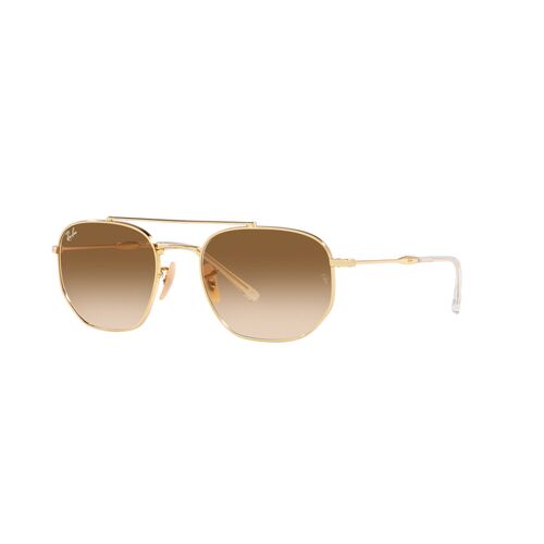 Ray-Ban RB3707 001/51-54 Gold / Brown Gradient Lenses