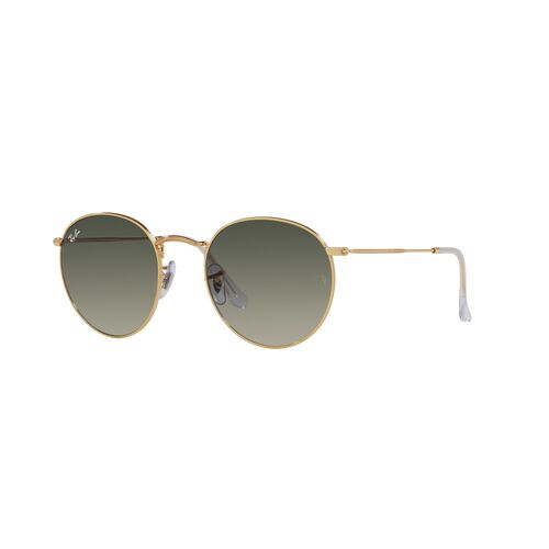 Ray-Ban RB3447 001/71-50 Round Metal Gold / Grey Gradient Lenses