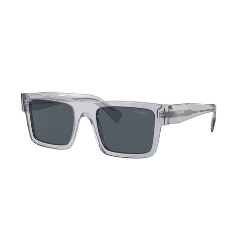 Prada PR19WS U4309T-52 Crystal Grey / Dark Grey Lenses