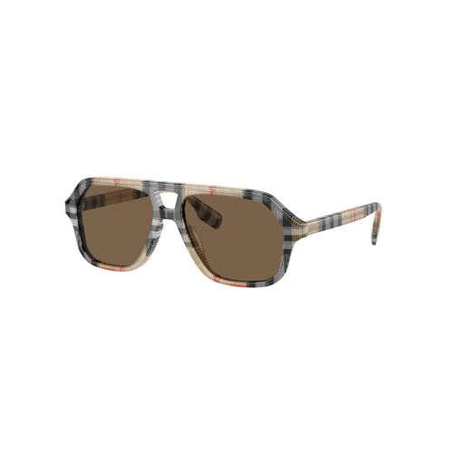 Burberry Kids JB4340 377873-50 Vintage Check / Dark Brown Lenses