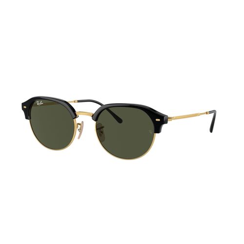 Ray-Ban RB4429 601/31-53 Black On Gold / Green Lenses