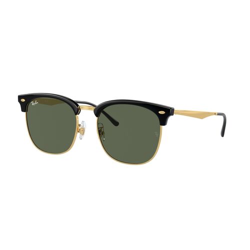 Ray-Ban RB4418D 601/31-56 Black On Gold / Dark Green Lenses