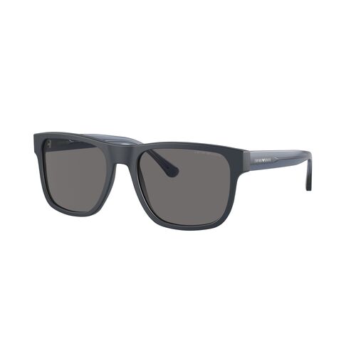 Emporio Armani EA4163 508881-56 Matte Blue / Dark Grey Polarised Lenses