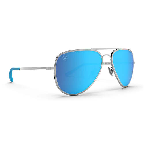 Blenders A Series YB7 C3 58 Blue Angel Silver / Blue Mirror Polarised Lenses