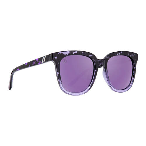 Blenders Grove 1L1 KL 53 Raven Delight Purple and Black Tortoise / Lavender Mirror Polarised Lenses