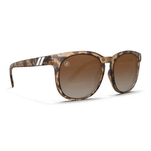 Blenders H Series WR9 MU 54 Tiger Mark Matte Brown Tortoise / Amber Gradient Polarised Lenses