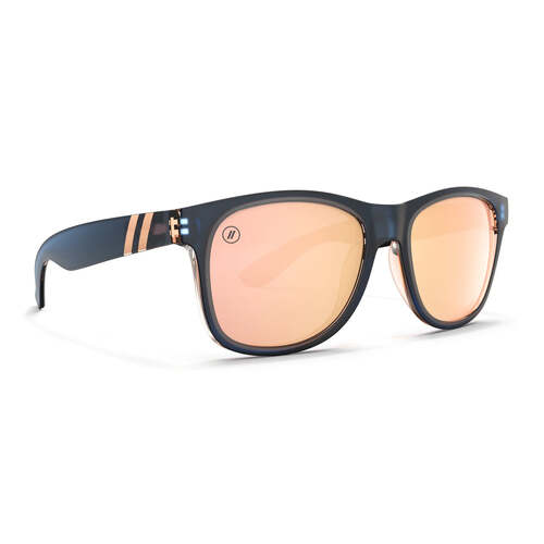 Blenders M Class X2 KB7 0F 52 Crystal Wave Matte Cool Grey / Champagne Mirror Polarised Lenses