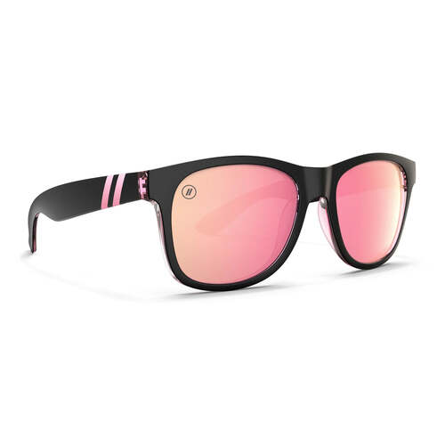 Blenders M Class X2 CRA 0F 52 Aurora Air Matte Black & Shimmer Pink / Pink Mirror Polarised Lenses