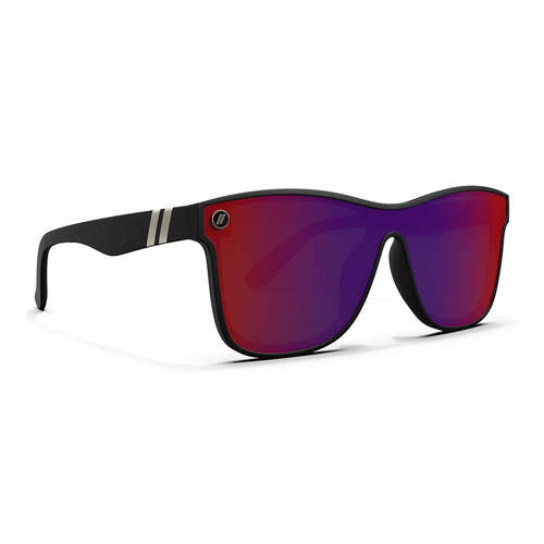 Blenders Millenia X2 807 0I 99 Crimson Night Matte Black / Black and Red Mirror Polarised Lenses