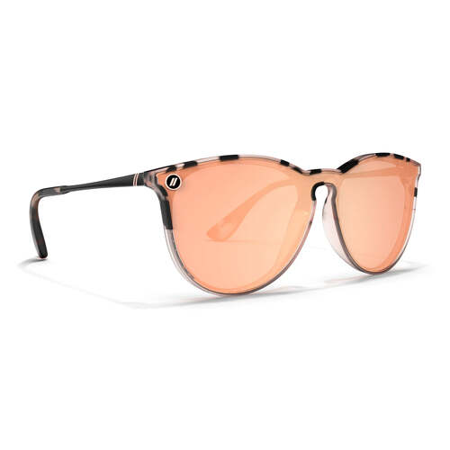 Blenders North Park X2 086 0F 99 Tiger Lisa Matte Tortoise and Pink / Champagne Mirror Polarised Lenses