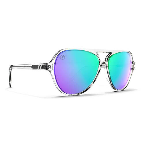 Blenders Skyway 900 FG 58 Crystal Orb / Blue Purple Mirror Polarised Lenses