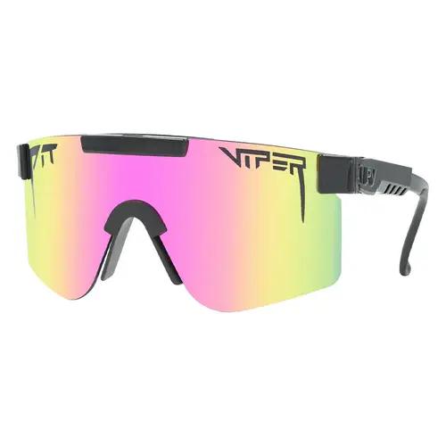 Pit Viper The Exec Original Narrow Black / Pink Mirror Polarised Lenses