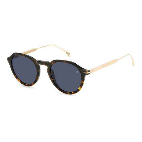 David Beckham DB 1098/S 2IK KU 49 Havana Gold / Blue Avio Lenses