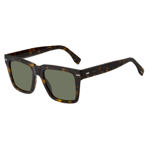 Hugo Boss BOSS 1442/S 086 QT 53 Havana / Green Lenses