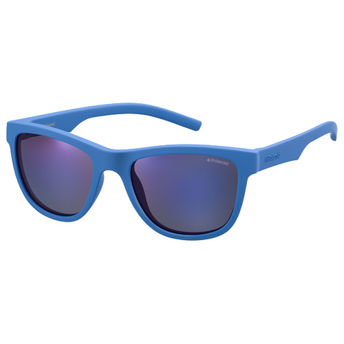 Polaroid Kids PLD 8018/S ZDI JY 47 Blue / Grey Blue Mirror Polarised Lenses