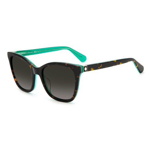 Kate Spade DESI/S PHW HA 55 Havana Green / Brown Gradient Lenses