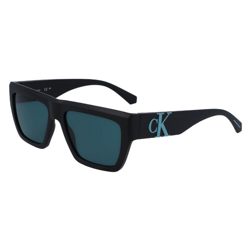 Calvin Klein Jeans CKJ23653S 002-55 Matte Black / Solid Petrol Lenses