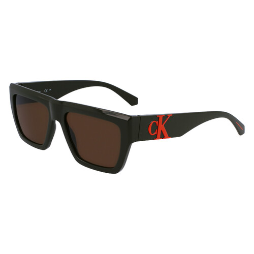 Calvin Klein Jeans CKJ23653S 309-55 Khaki / Solid Brown Lenses