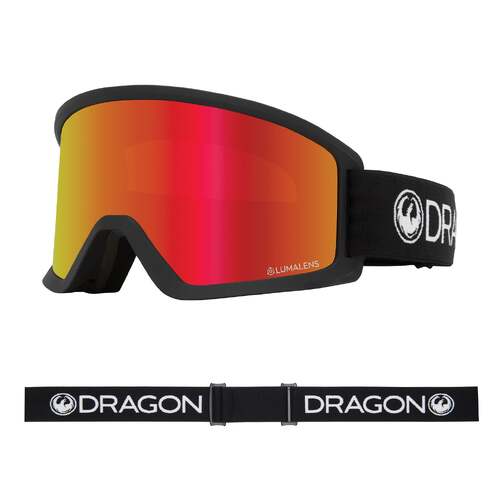 Dragon Goggles DX3 OTG DR40494 001-61 Black / Red Ion Luma Lens