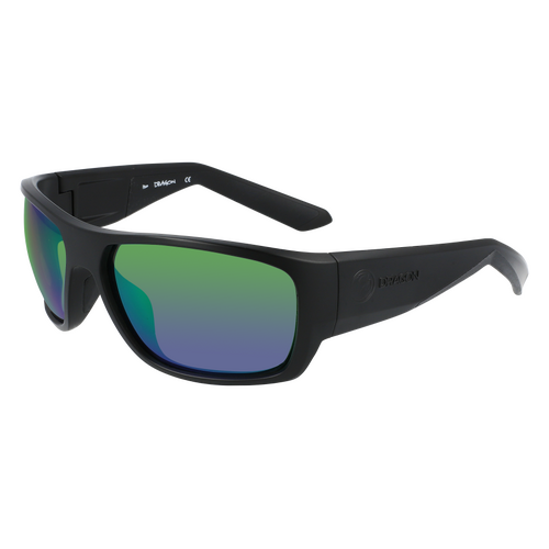 Dragon Flare H20 DR45011 045-63 Matte Black / Green Ion Polarised Luma Lenses