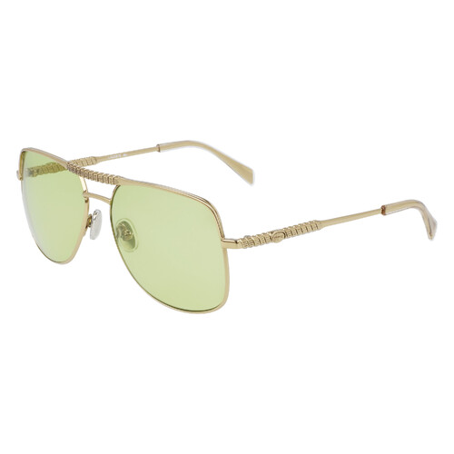 Lacoste L239S 714-58 Gold / Solid Green Lenses