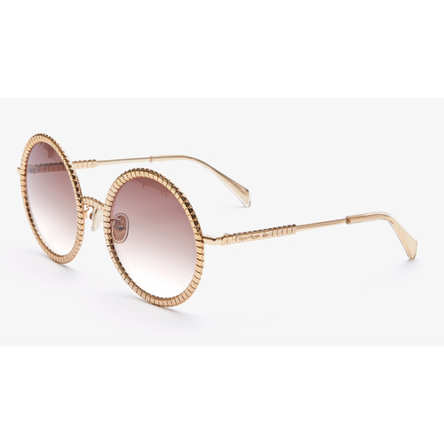 Lacoste L252S 710-58 Medium Gold / Taupe Nude Gradient Lenses