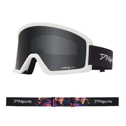 Dragon Goggles DX3 L OTG DRG156 999-63 Retro Lite / Dark Smoke Luma Lens