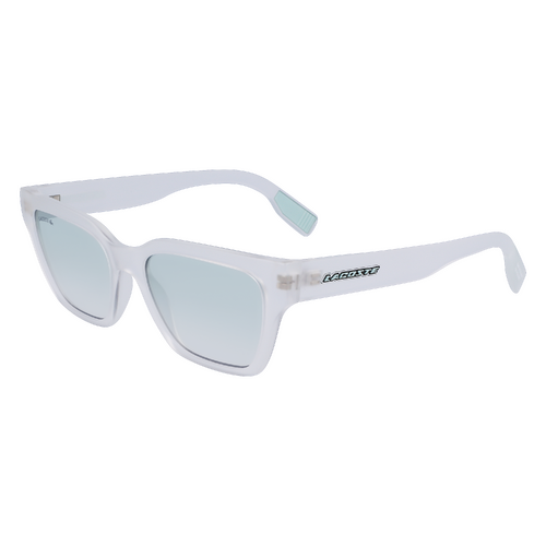 Lacoste L6002S 970-53 Matte Crystal / Light Green Lenses