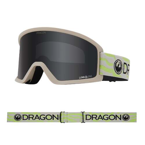 Dragon Goggles DX3 OTG DRG157 341-61 Kelp / Dark Smoke Luma Lens