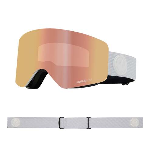 Dragon Goggles R1 OTG DRG110 103-63 Alpina / Rose Gold Luma Lens & Amber Luma Lens